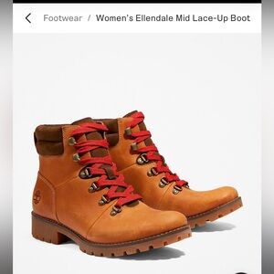 Timberland Women’s Ellendale Mid Lace Up Boot